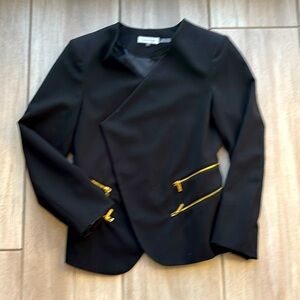 Black Calvin Klein fitted blazer